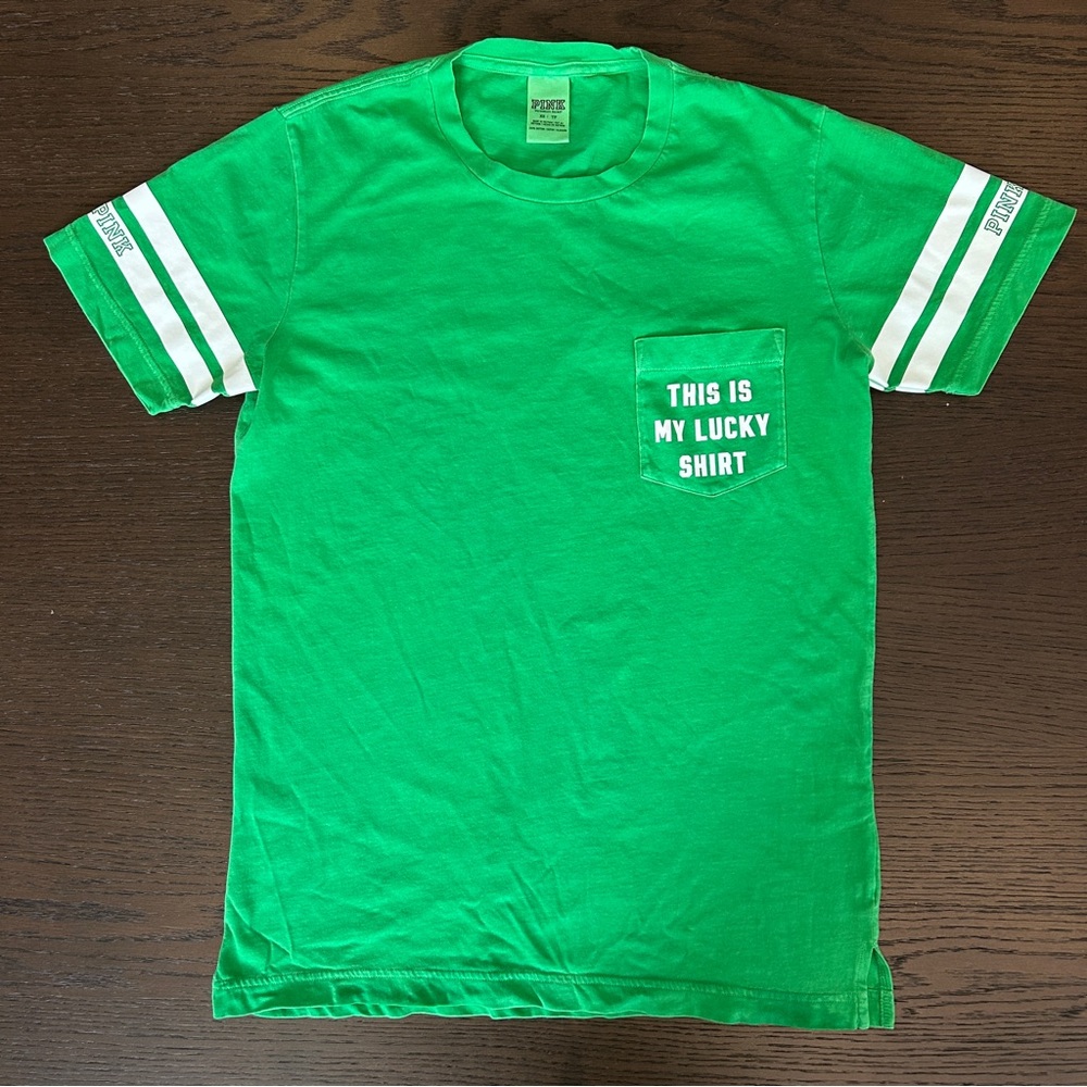 PINK Victoria's Secret St. Patrick’s Day Shirt